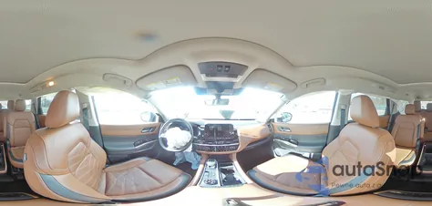 2023 Nissan Pathfinder Platinum z USA, uszkodzony, nr VIN 5N1DR3DK6PC263702